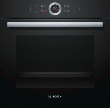 ARDEBO.de Bosch HBG635BB1 Serie 8 EEK: A+ Einbaubackofen, 60 cm breit, 71 l, 4D Heißluft, AutoPilot, schwarz