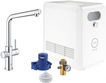 ARDEBO.de GROHE Blue Professional StarterKit, L-Auslauf, Bluetooth/WIFI, chrom (31347003)