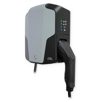 ABL eMH1 22kW Wallbox mit Ladekabel, Typ 2 Kupplung, 32A, IP54, 6,5m (1W2201)