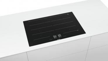 Bosch PXY801KW1E Induktionskochfeld, Glaskeramik, 80 cm breit, PerfectCook, PerfectFry, schwarz