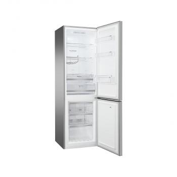 Amica KGC 15494 E Stand Kühl-Gefrierkombination, 55 cm breit, 250 L, NoFrost, Superkühlen, VitControl, edelstahl