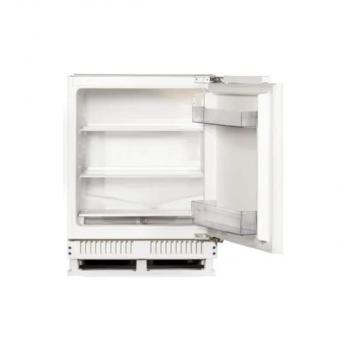 Amica UVKSS 351 900 Unterbau-Kühlschrank, Nischenhöhe: 82,5 cm, 135 L, Festtür, Automatische Abtauung, LED-Beleuchtung, weiß