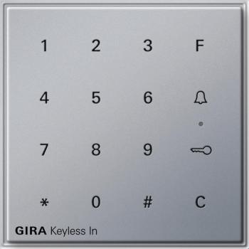 ARDEBO.de Gira 260565 Keyless In Codetastatur, TX_44, Alu lackiert
