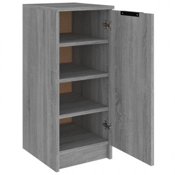 Schuhschrank Grau Sonoma 30x35x70 cm Holzwerkstoff