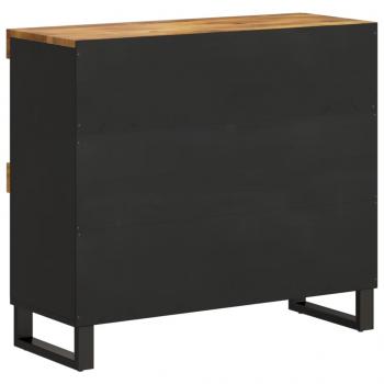 Beistellschrank 85x33x75 cm Massivholz Mango