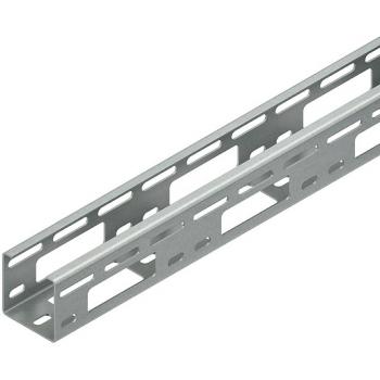 ARDEBO.de - RSV 50.050 Verteilerrinne, Leuchtentragschiene, 50x50x3000 mm, t=1,5 mm, gelocht