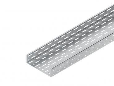 ARDEBO.de - RS 60.300 Kabelrinne schwer, 60x300x3000 mm, t=1,5 mm, gelocht, Stahl, bandverzi