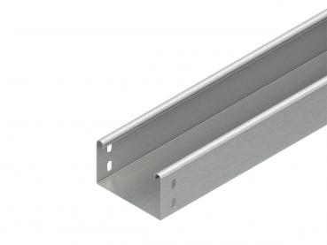 ARDEBO.de - RLU 60.100 Kabelrinne, 60x100x3000 mm, t=0,9 mm, ungelocht, Stahl, bandverzinkt 