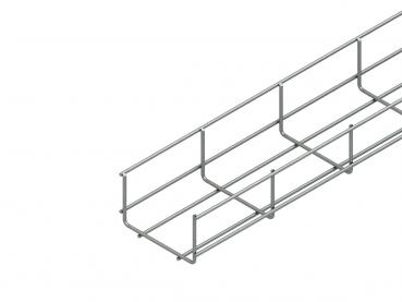 ARDEBO.de - GR 60.100 E3 Gitterrinne, U-förmig, 60x100x3000 mm, Draht-Ø 3,5 mm, Edelstahl, W