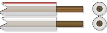 ARDEBO.de - LS 2X6 TRANS LAUTSPRECHERKABEL (DRÄHTE 0,20)    R100