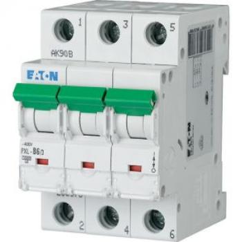 Eaton Electric PXL-C6/3 Leitungsschutzschalter, 6 A, 3p, Charakteristik: C