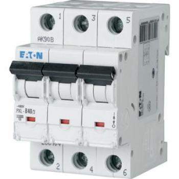 Eaton Electric PXL-C40/3 Leitungsschutzschalter, 40 A, 3p, Charakteristik: C