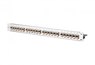 Metz Connect 130921-E E-DAT modul 24x8(8) 1HE Patchfeld Cat.6A, Edelstahl