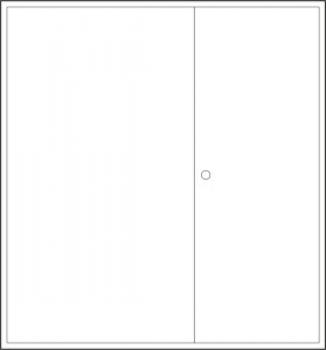 Eaton Electric ZSD-G59/31 Gehäuse, HxBxT=1400x1300x225mm, IP31