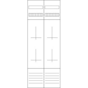 Eaton Electric ZSD-Z29A1074 Zählerfeld, 2-feldrig, vorbereitet, Version Z29A1074