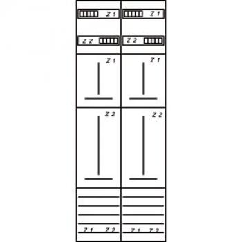 Eaton Electric ZSD-Z29A1074 Zählerfeld, 2-feldrig, vorbereitet, Version Z29A1074