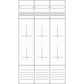 Eaton Electric ZSD-Z39A1075 Zählerfeld, 3-feldrig, vorbereitet, Version Z39A1075