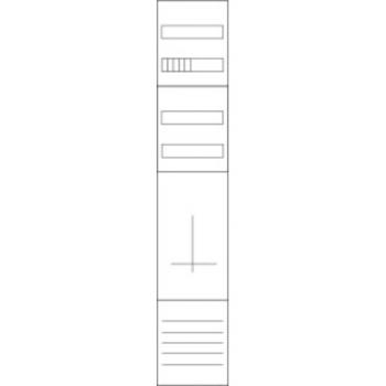 Eaton Electric ZSD-N19A1072 Zählerfeld, 1-feldrig, vorbereitet, Version N19A1072