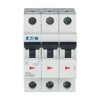 Eaton Electric FAZ-K25/3 Leitungsschutzschalter, 25 A, 3p, Charakteristik: K