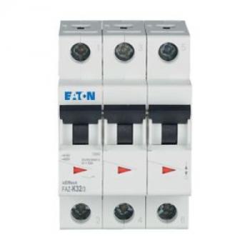 Eaton Electric FAZ-K32/3 Leitungsschutzschalter, 32 A, 3p, Charakteristik: K