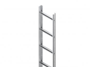 ARDEBO.de - STM 60.603/3 Steigetrasse, 60x600x3000 mm, Sprossenabstand 300 mm, 1,75 kN, t=2 