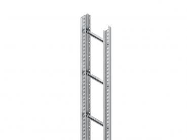 ARDEBO.de - STL 60.203/3 Steigetrasse, 60x200x3000 mm, Sprossenabstand 300 mm, 1 kN, t=1,5 m