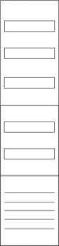Eaton Electric ZSD-V17/SA5 Einspeise-Verteilerfeld, SS, 5p, H=1050mm