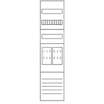 Eaton Electric ZSD-Z17B0016 Zählerfeld, 1-feldrig, vorbereitet, Version Z17B0016