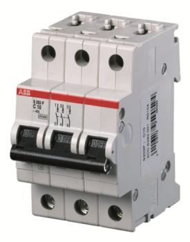 Abb S203P-K16 S203P-K16 Sicherungsautomat K-Char., 25 kA, 16 A, 3P