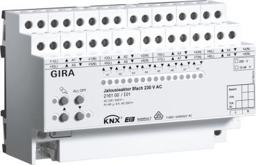 ARDEBO.de - 216100 Jal.aktor 8f AC 230 V Hand KNX REG