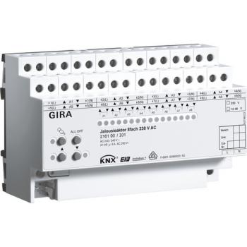 Gira 216100 Jal.aktor 8f AC 230 V Hand KNX REG