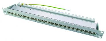 Telegärtner J02023A0050 19 Patch Panel MPP24-HS K Cat.6A(IEC)