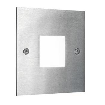 ARDEBO.de - P3930WW LED-Wandeinbauleuchte 230 V AC, 50 Hz, 1,2 W, 3.000 K, quadratisch, edel