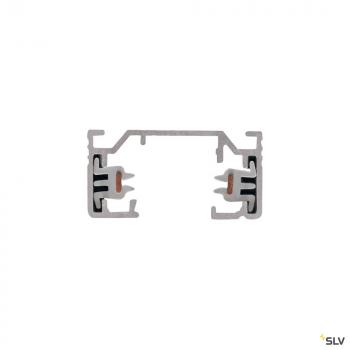 Slv 143022 1PHASEN-AUFBAUSCHIENE, Hochvoltschiene, silbergrau, 2 m,