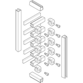 Abn GSV501N Sammelschienen-Verbindersatz Schrank / Schrank 250A, 5-polig