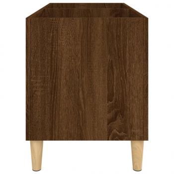 Plattenschrank Braun Eichen-Optik 74,5x38x48 cm Holzwerkstoff