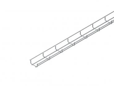 Niedax GRS 30.065 E3 Mini-Gitterrinne, U-förmig, 30x65x3000 mm, Draht-Ø 4,0 mm, Edelsta (Menge: 3 m je Bestelleinheit)