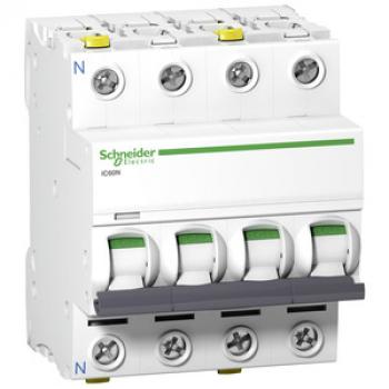 Schneider Electric A9F04716 Leitungsschutzschalter iC60N, 3P+N, 16A, C Charakteristik