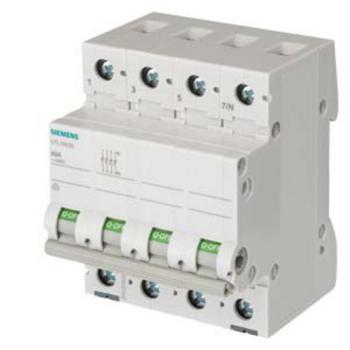 Siemens 5TL1663-0 Ausschalter 63A 3-polig+N