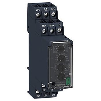 Schneider Electric RM22LA32MR Niveaurelais, 0,25 k-1 MOhm, 24-240VAC/DC, Zeitverzögerung, 2 W