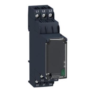 Schneider Electric RM22TG20 Netzüberwachung auf Phasenfolge und Phasenausfall, 208-480VAC, 2 W