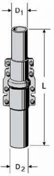 ARDEBO.de Kathrein ZSF47 Mastrohr Schiebemast,48 Länge 2x2,5m (218385)