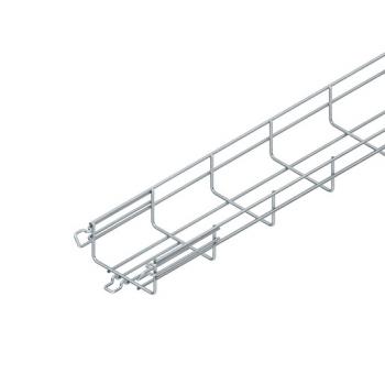 Niedax MTC 54.100 V Gitterrinne,U-förmig, m. angeschweißtem Verbinder, 54x100x3000 mm,C (Menge: 3 m je Bestelleinheit)