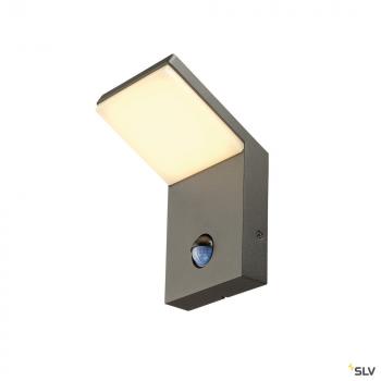 ARDEBO.de - 232915 ORDI SENSOR, Outdoor Wandleuchte, LED, 3000K, anthrazit, mit Sensor