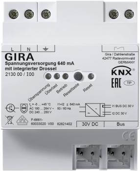 Gira 213000 Spannungsvers. 640 mA Drossel OneKNX REG