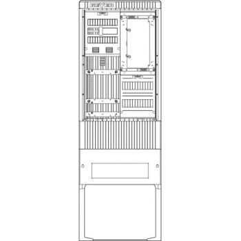 Abn SZ175ZZ1401 Zähleranschlusssäule 1 ZP, 4pol HLAK 25qmm, IP54 ZP-Abd,