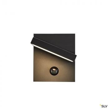 Slv 1002990 ABRIDOR SENSOR, Outdoor LED Wandaufbauleuchte IP55 anthrazit 3000/4000K