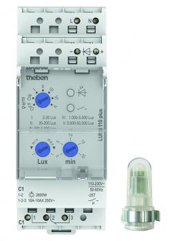 Theben LUNA 110 plus AL Dämmerungsschalter, Aufbau-Lichtsensor, 1 Kanal