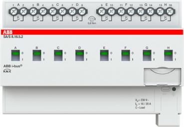 Abb SA/S8.16.5.2 SA/S8.16.5.2 Schaltaktor, 8fach, 16 A, C-Last, REG