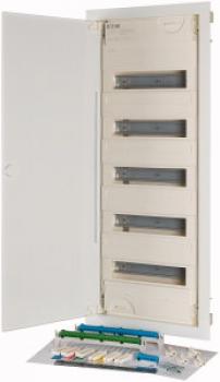 Eaton Electric KLV-60HWP-F Hohlwand-Kleinverteiler, 5-reihig, 60TE, Stahlblechtür flach